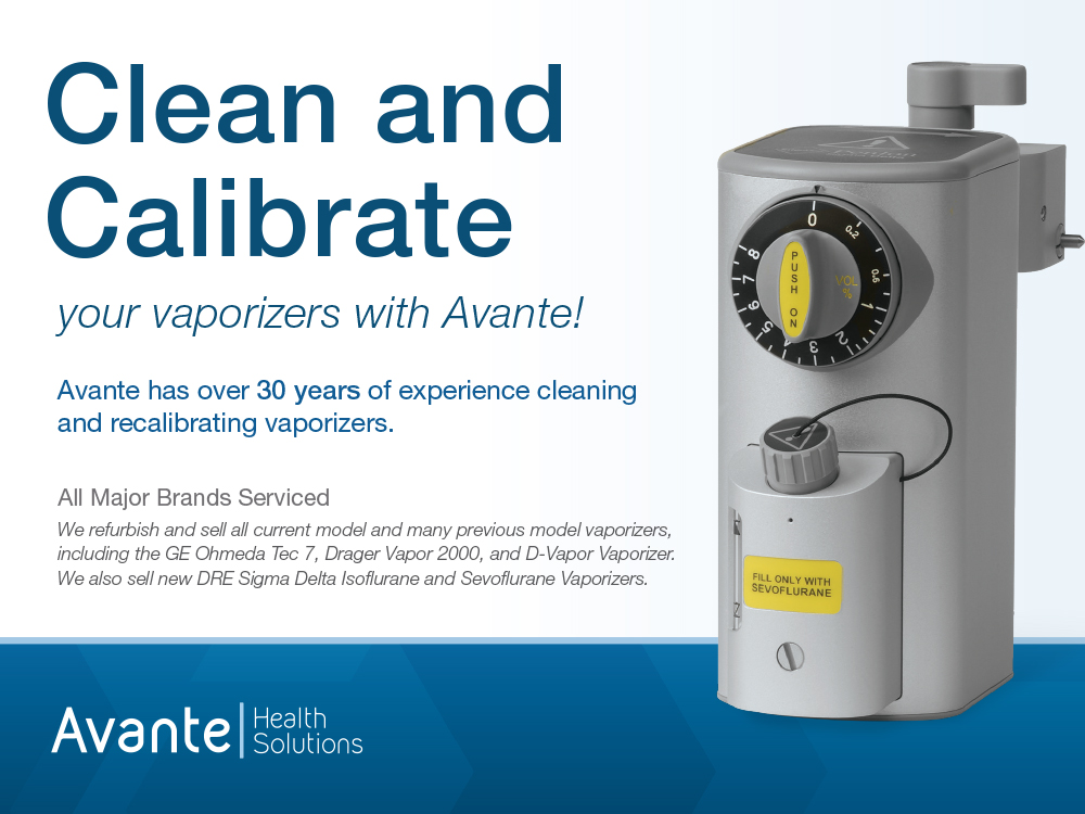 Increase the Life of Your Vaporizer with Regularly Scheduled Cleaning & Calibration Services