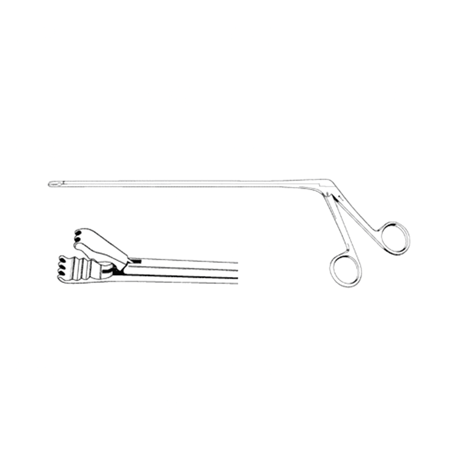 Sklar Baron Alligator Grasping Forceps