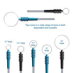 Disposable Short Tungsten Sterile Loop Electrodes