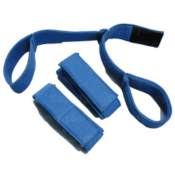 Universal 2-Piece Stretcher Patient Safety Straps - 3 2-Piece Straps per Set