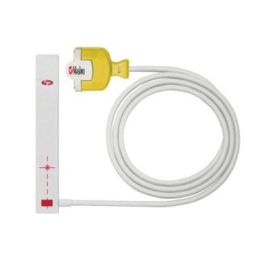 OEM Masimo SET 2520 M-LNCS Newborn Infant/Pediatric Disposable Newborn / Infant / Pediatric Foam Adhesive Wrap SpO2 Sensors M-LNCS 15 Pin Connector 3FT/1M Cable 20pk