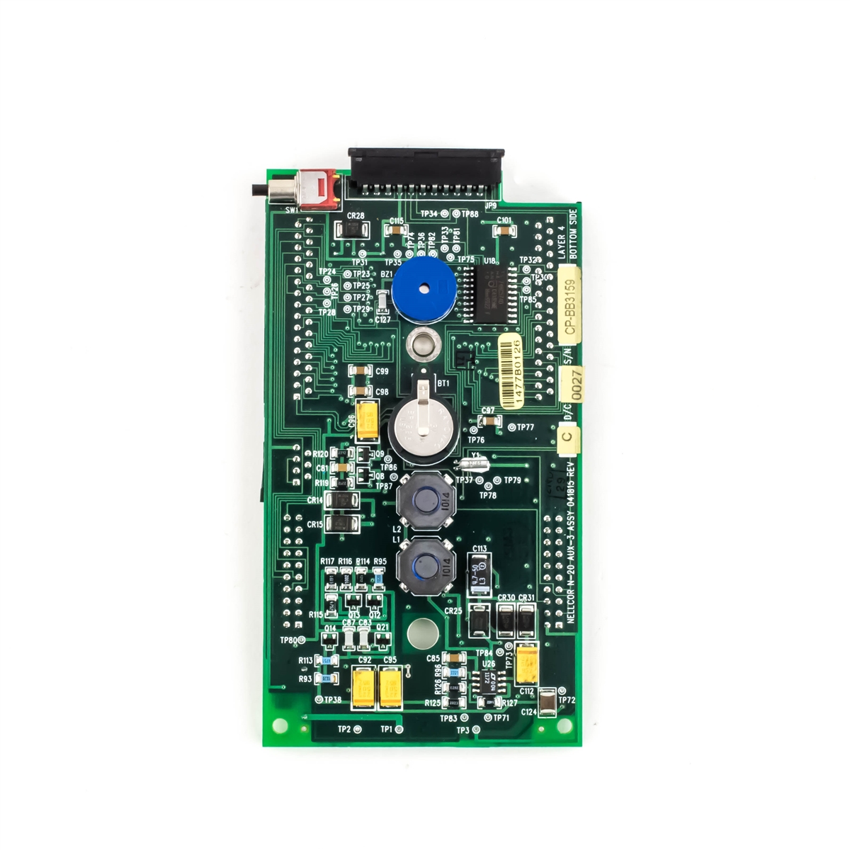 Nellcor N-20 Handheld Pulse Oximeter Auxilary Circuit Board PCB