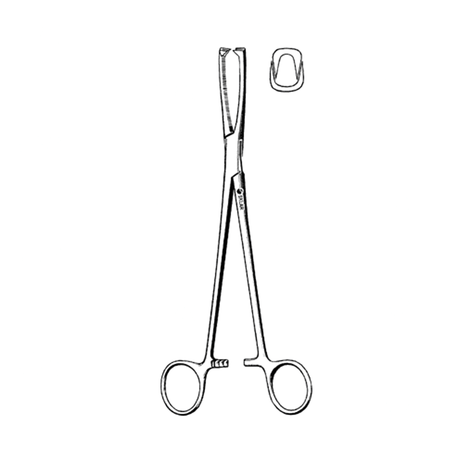 Sklar Doyen Vulsellum Forceps