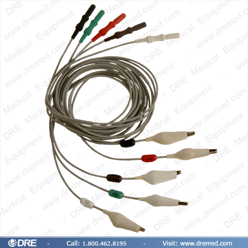 Accessory: 5-Lead ECG Set (Alligator Clips)