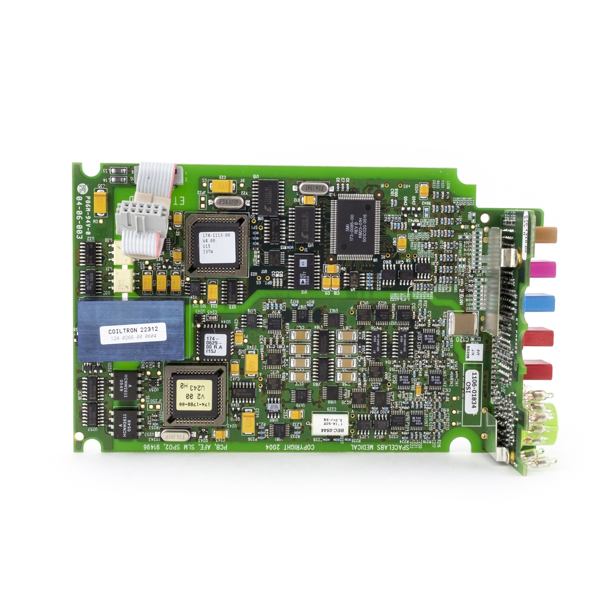 Spacelabs 91496 Multi Parameter Module Front End Assembly & PCB Assembly