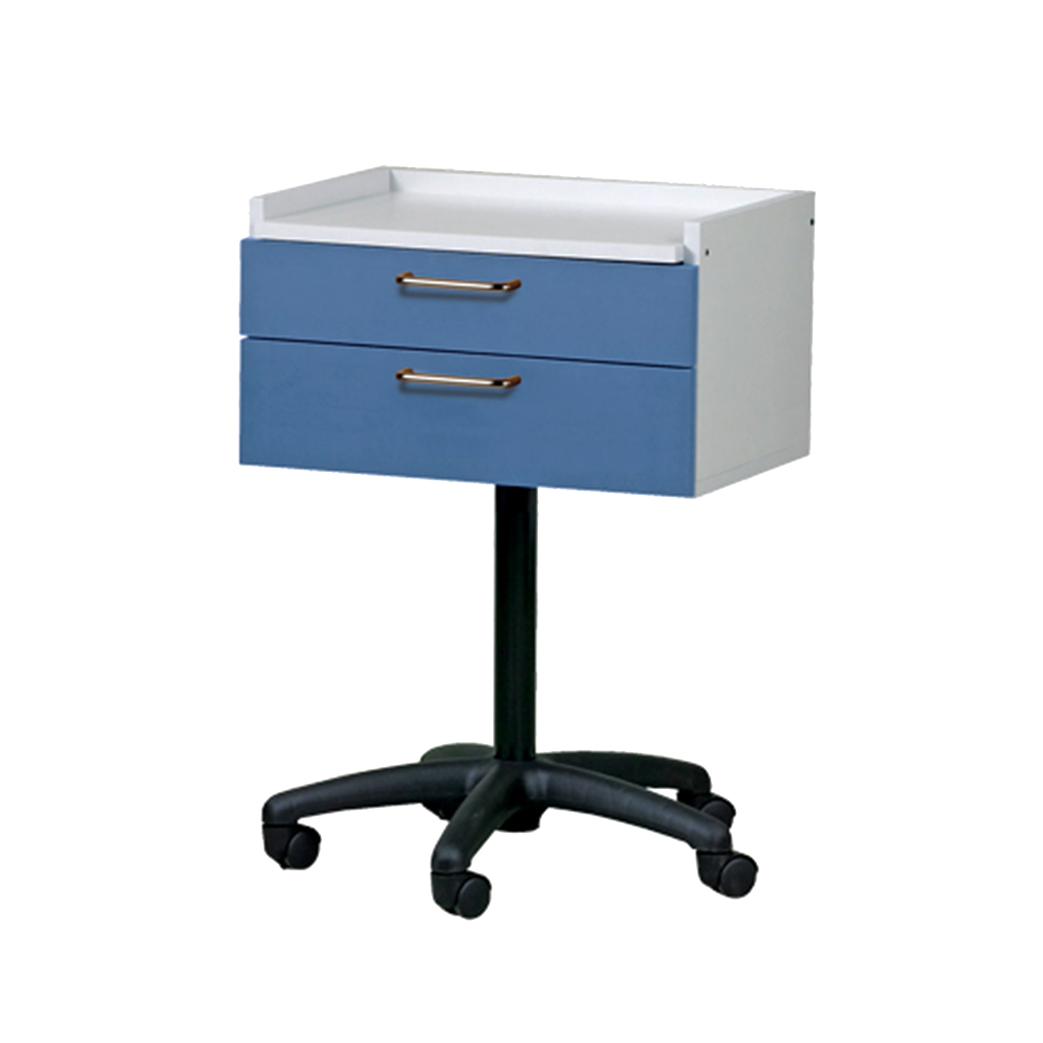 Clinton Mobile Equipment Cart with 2 Drawers