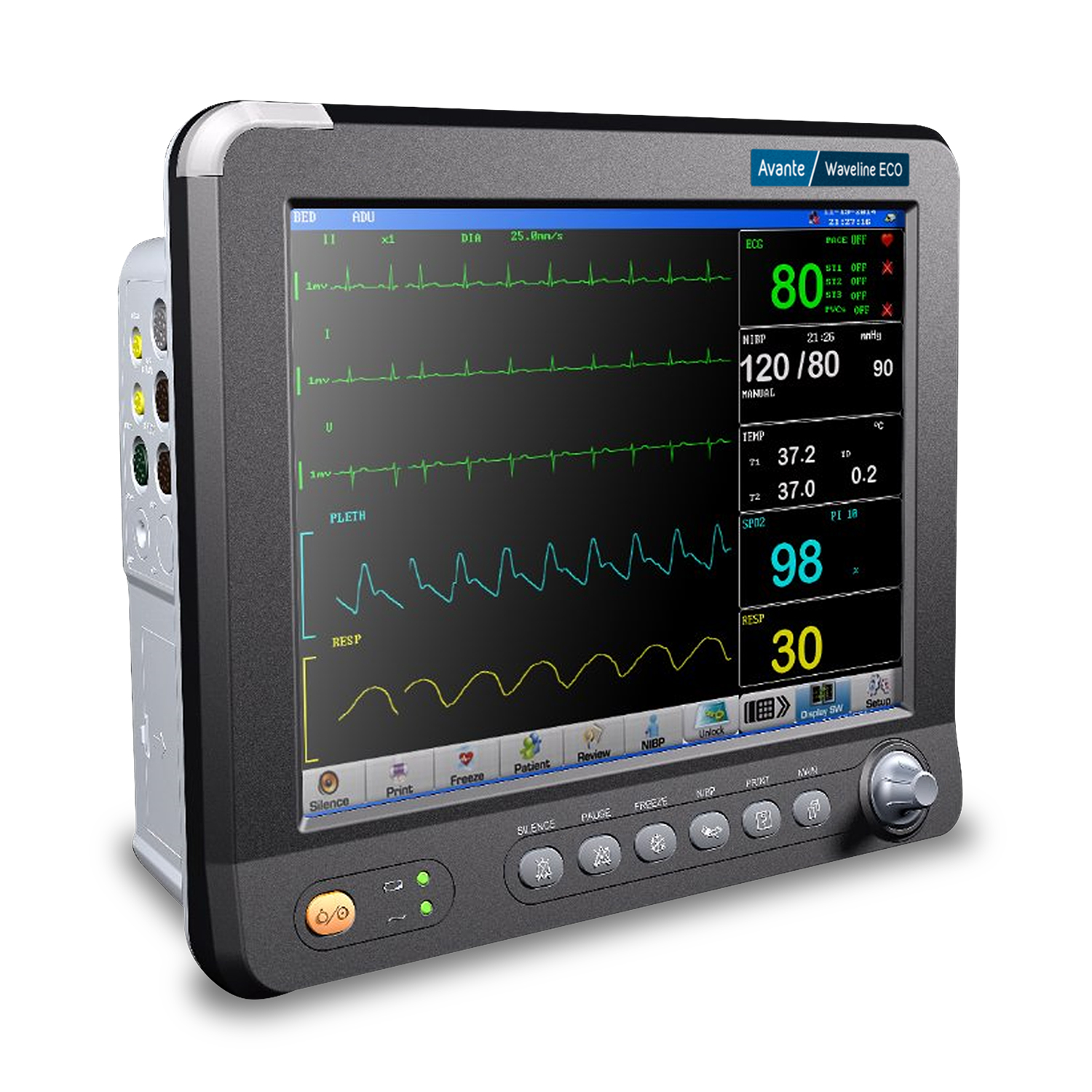 Med Vest Technology Waveline ECO Patient Monitor