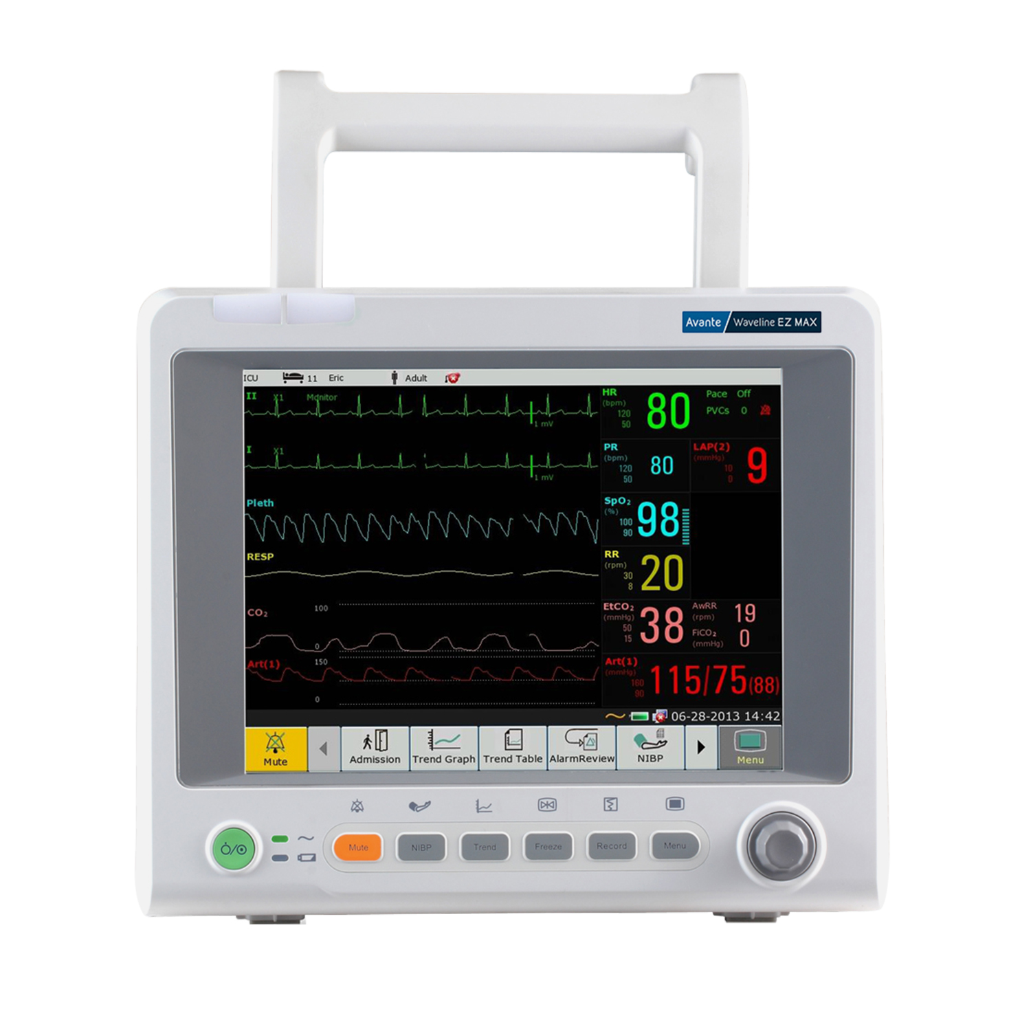 Med Vest Technology Waveline EZ MAX Vital Signs Monitor