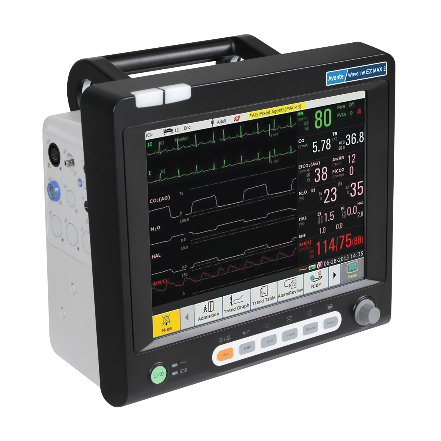 Med Vest Technology Waveline EZ MAX 2 Patient Monitor