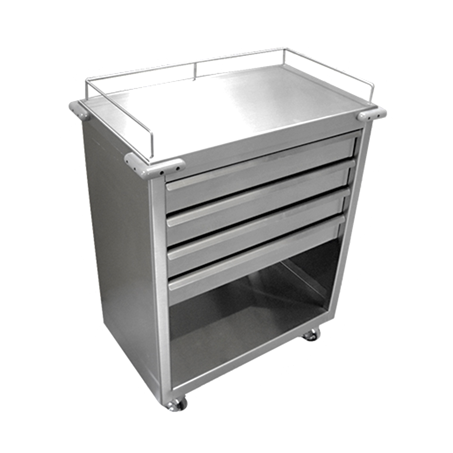 Stainless Steel Crash Cart