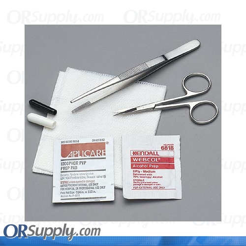 Sklar Suture Removal Tray "A" (Case of 50)