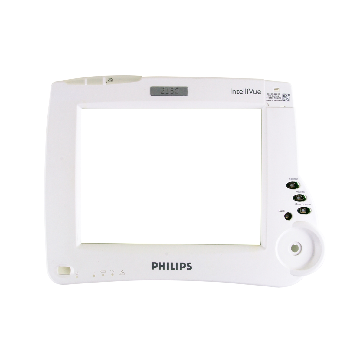 Philips IntelliVue MP20 Patient Monitor Non-Touch Screen Glass Panel HIF Board & Bezel English