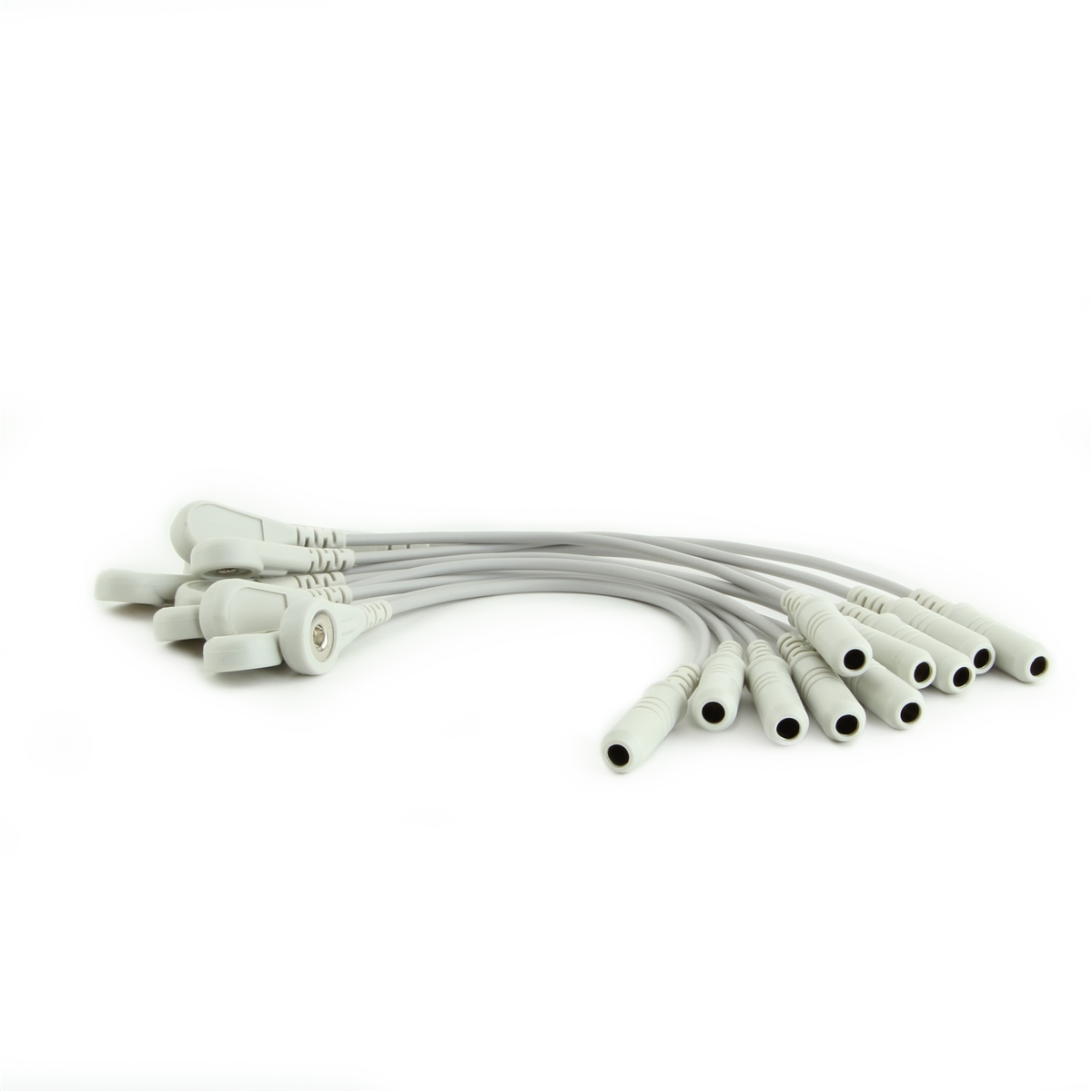 Universal Adapter Wire Banana w/ Snap ECG Electrodes (Box of 10)