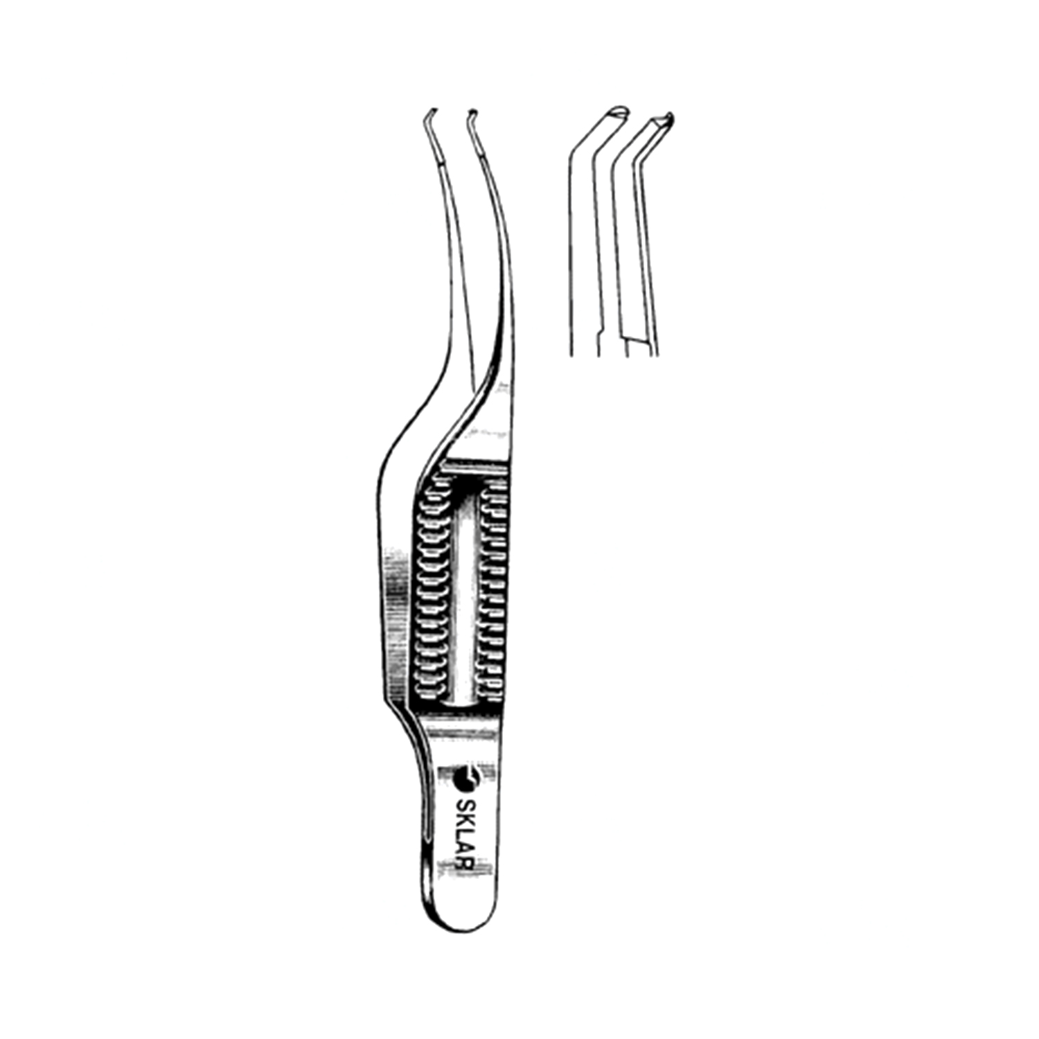 Sklar Troutman Barraquer Corneal Utility Forceps