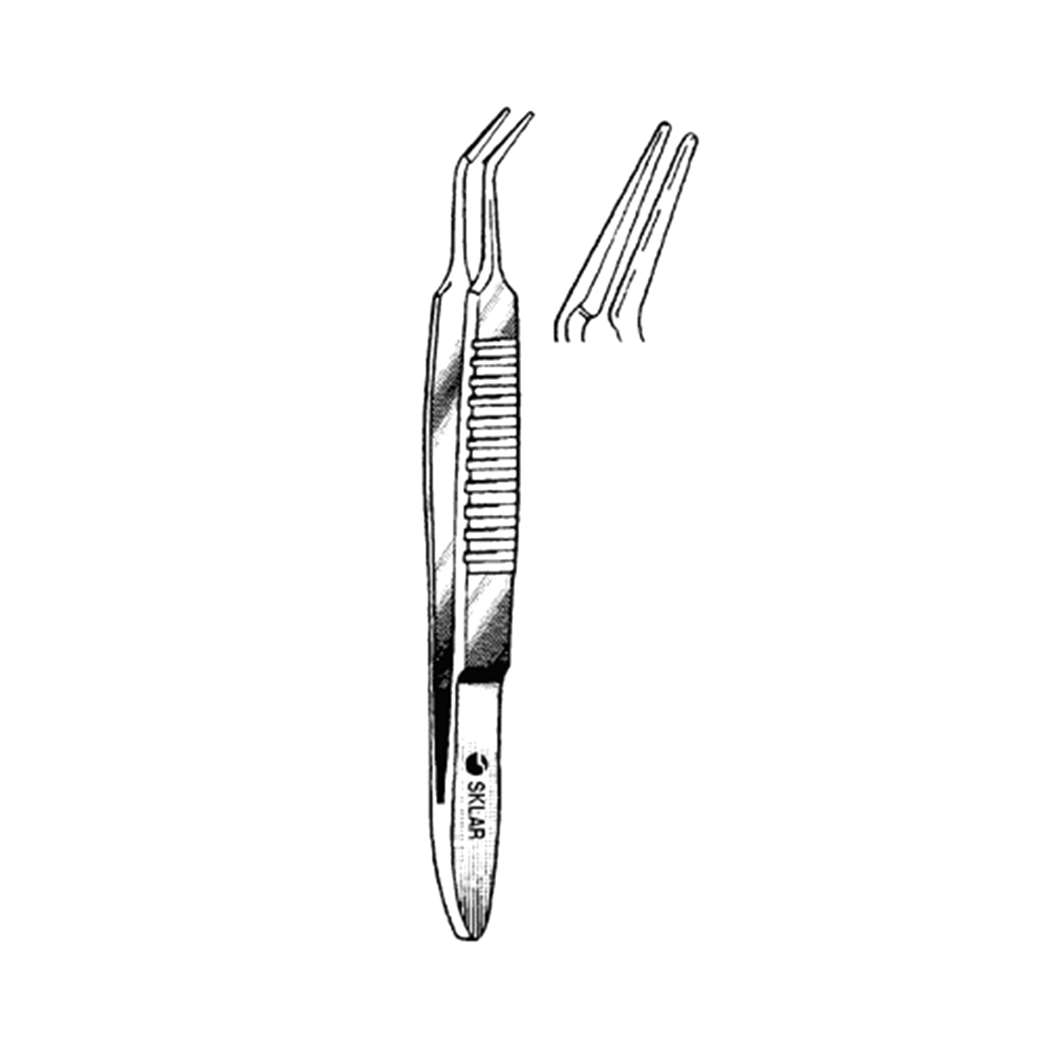 Sklar Bechert-McPherson Tying Forceps