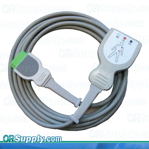 3-Lead Patient ECG Cable for Marquette Eagle Series Patient Monitors