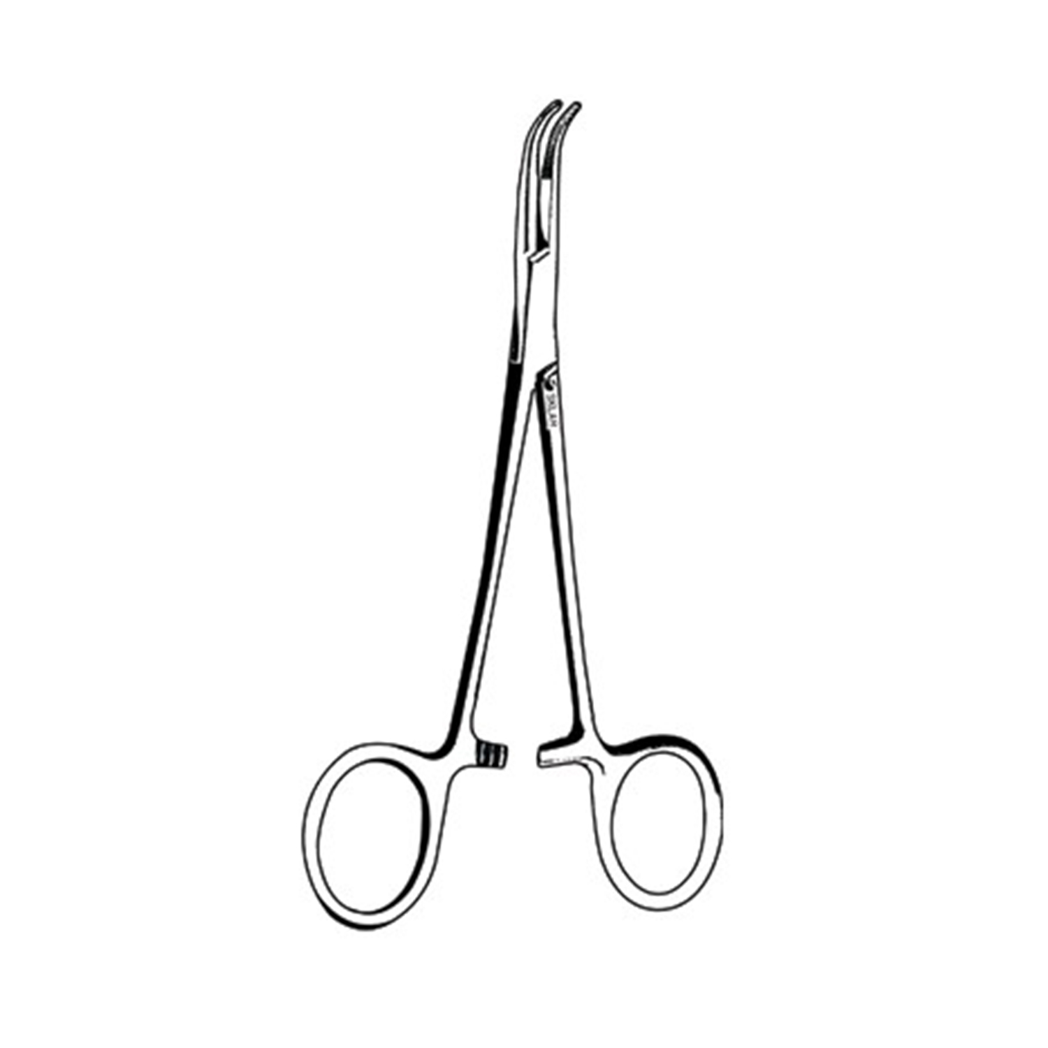 Baby Mixter Forcep, 7", Partially Serrated