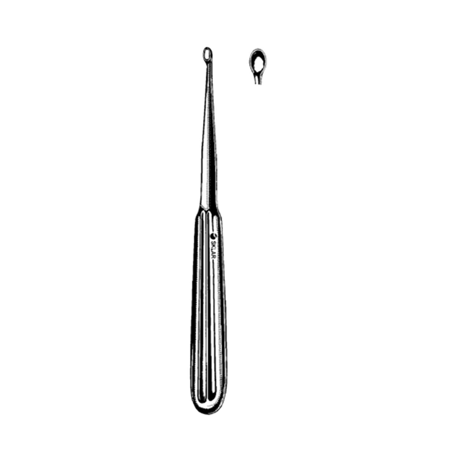 Sklar Dermal Curette Oval