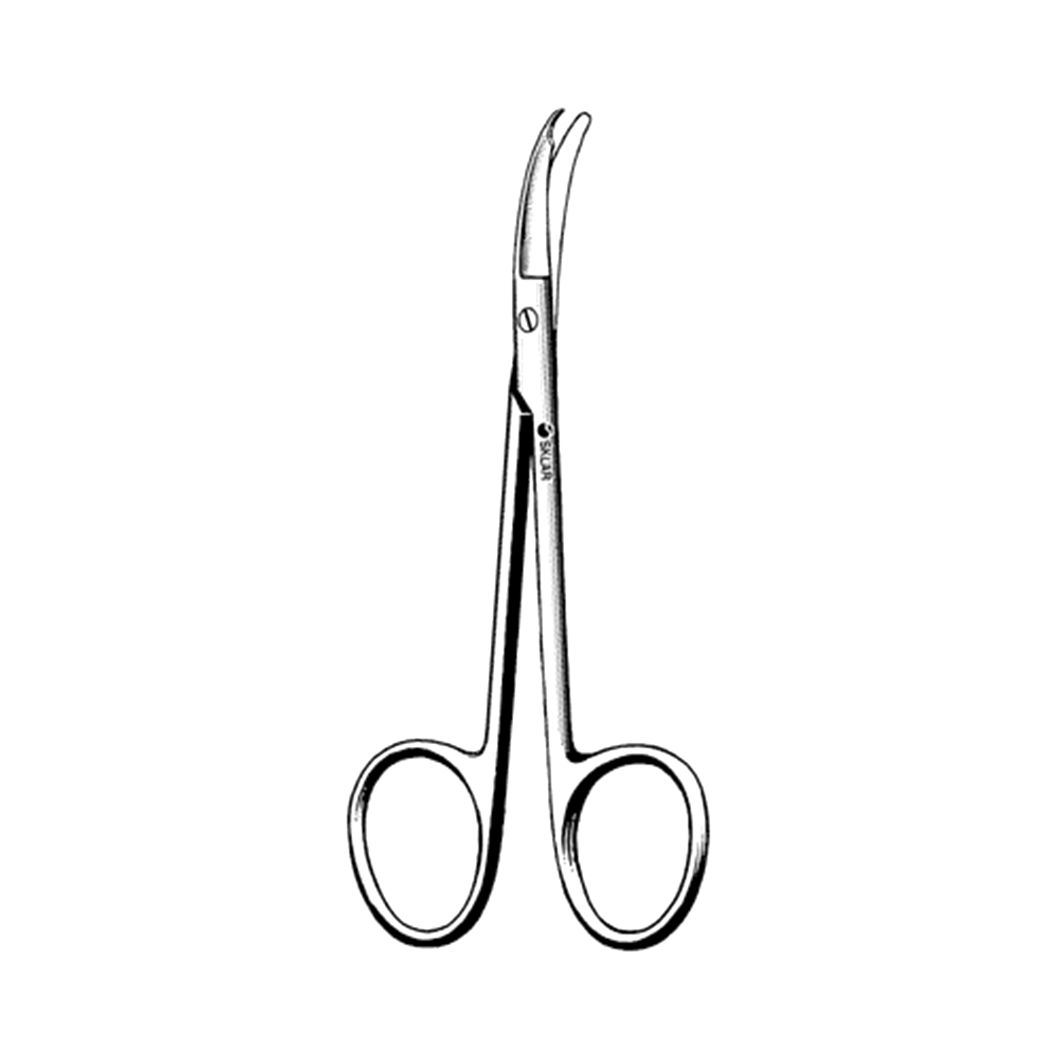 Sklarlite Shortbent Suture Scissors