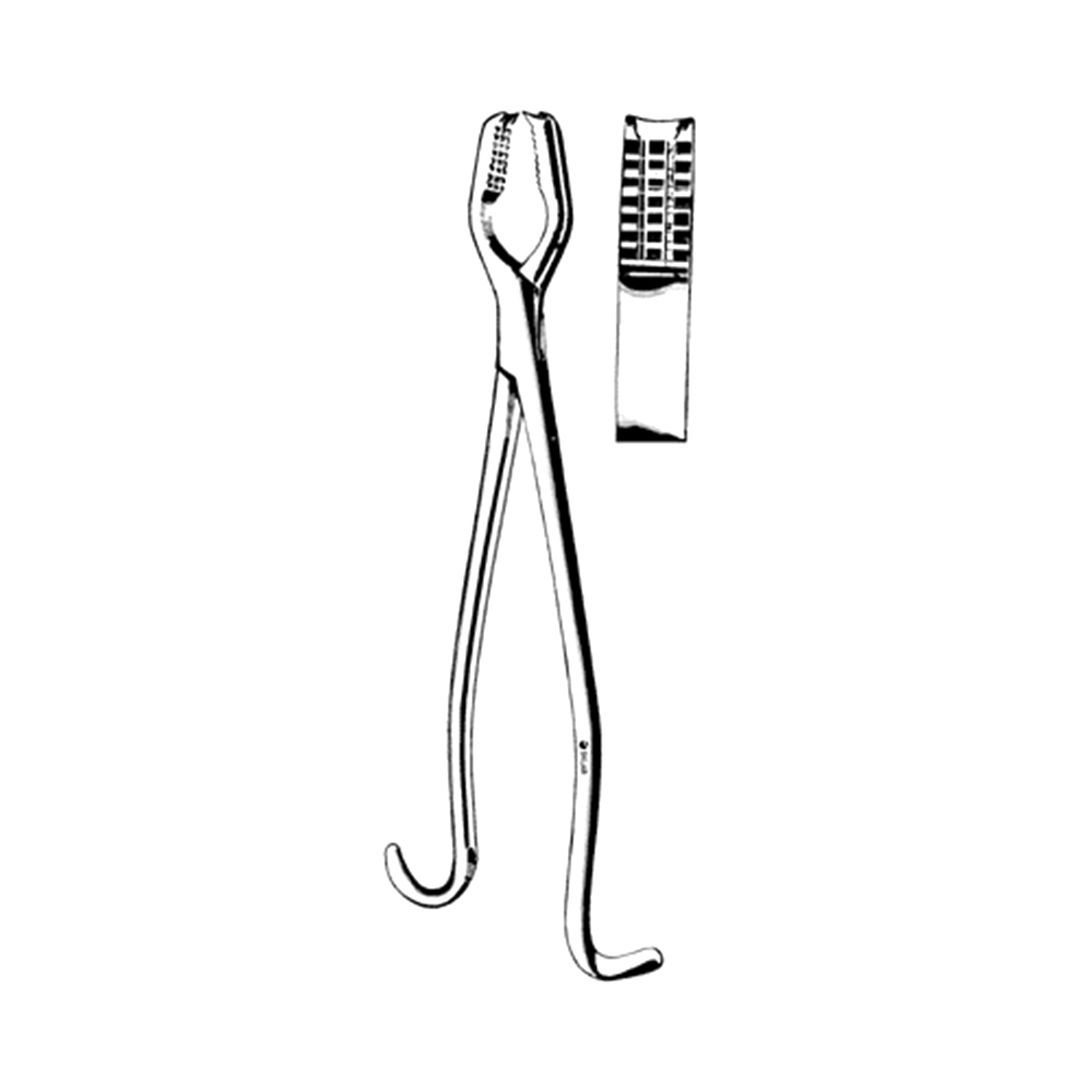 Sklar Lane Bone Holding Forceps