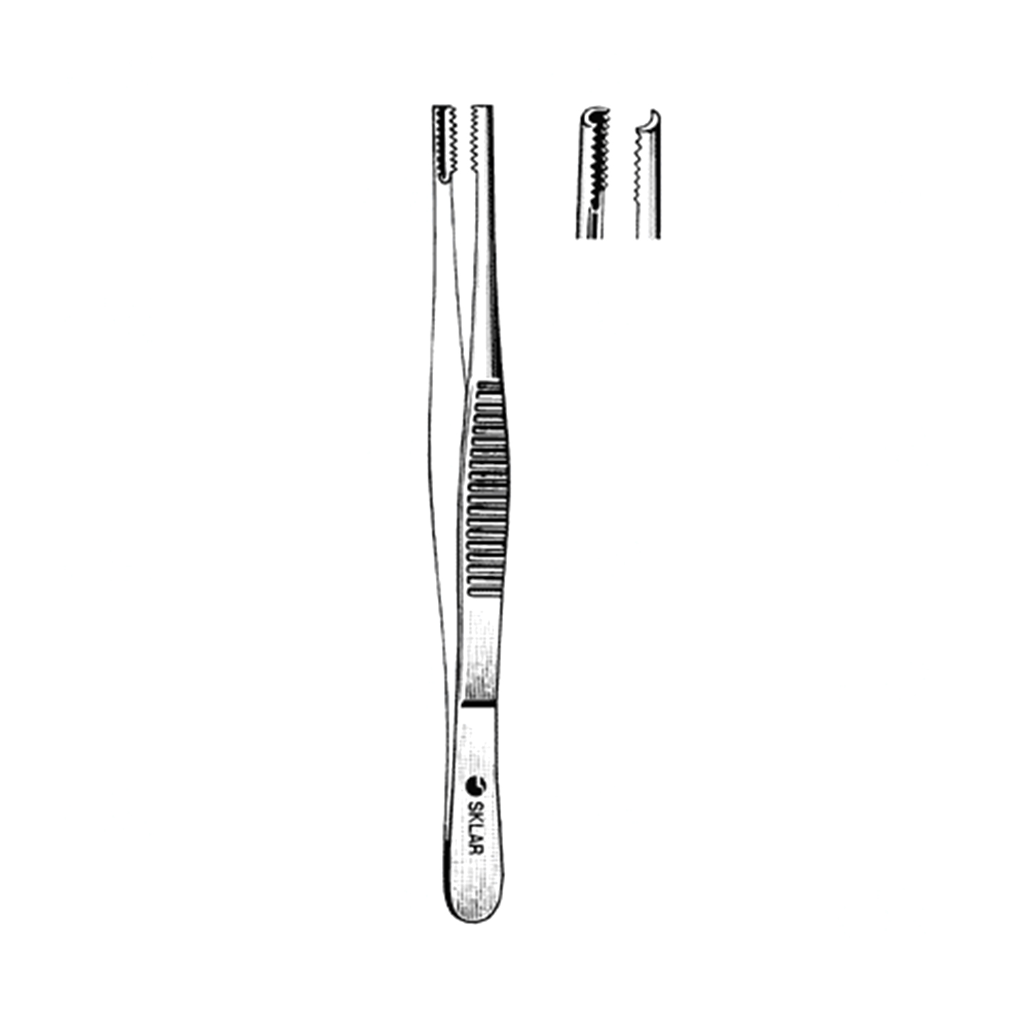 Sklar Brown Tissue Forceps