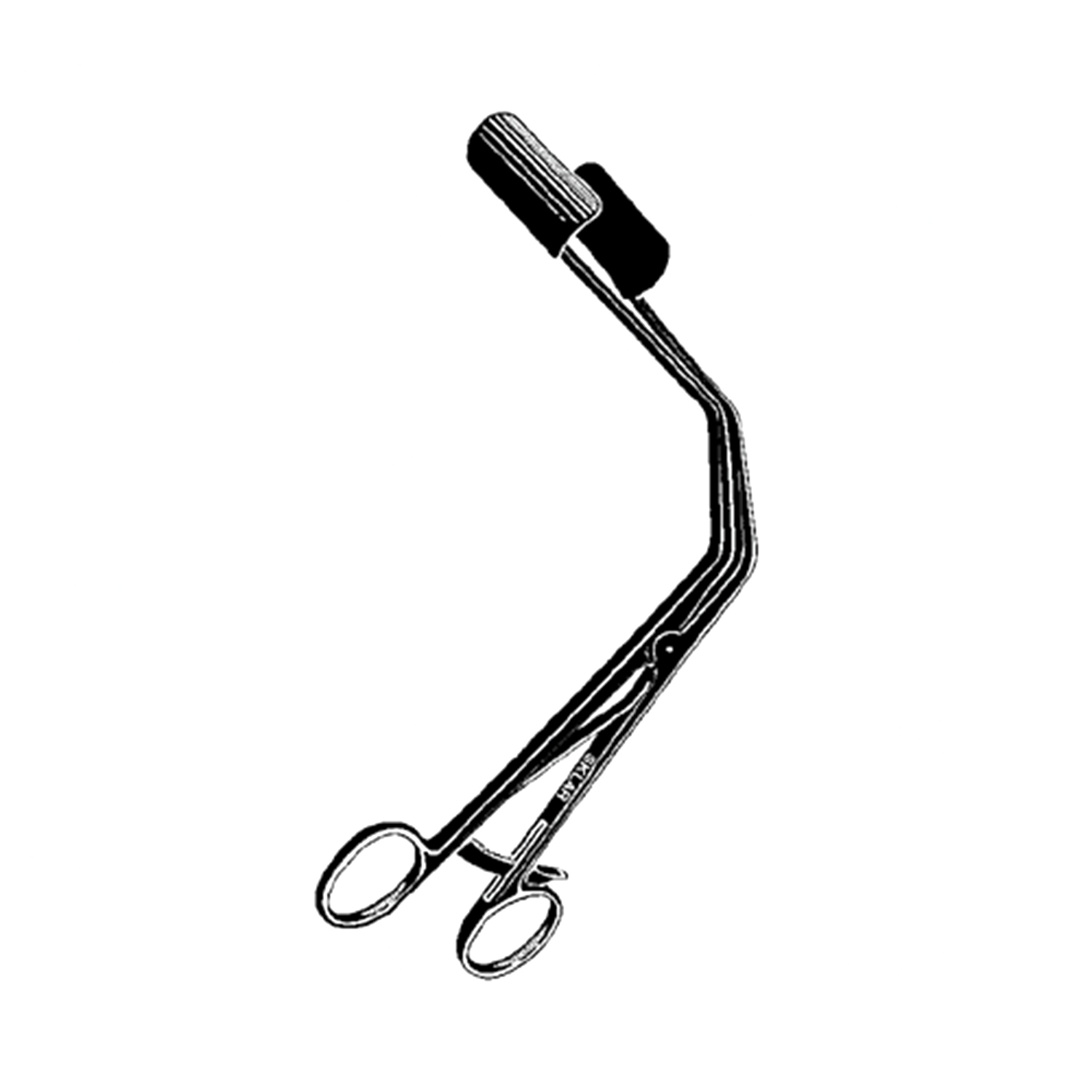 Sklar Black Lateral Vaginal Retractor