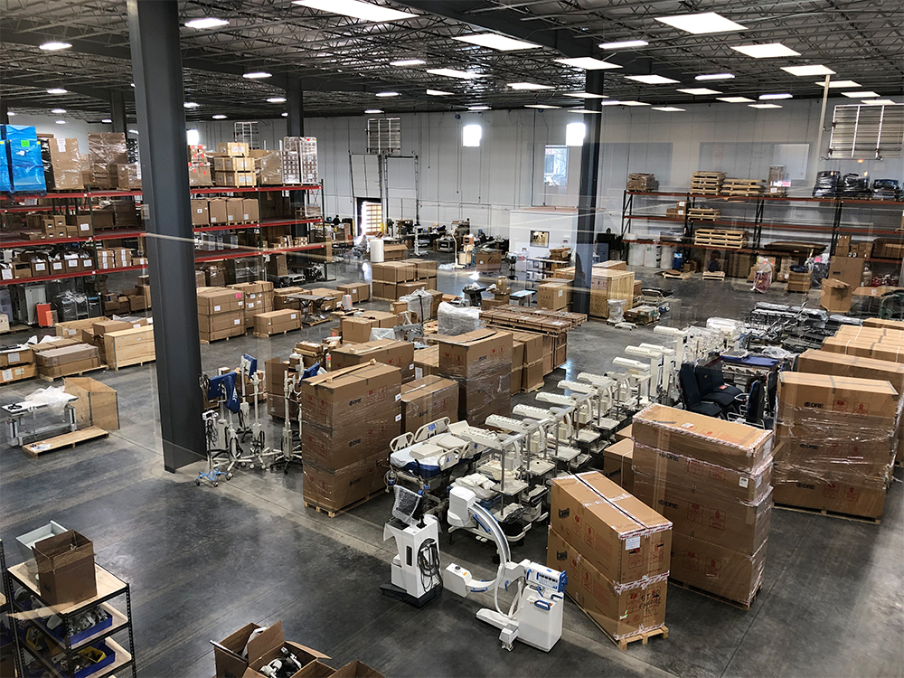 Med Vest Technology warehouse 2 3/4/19