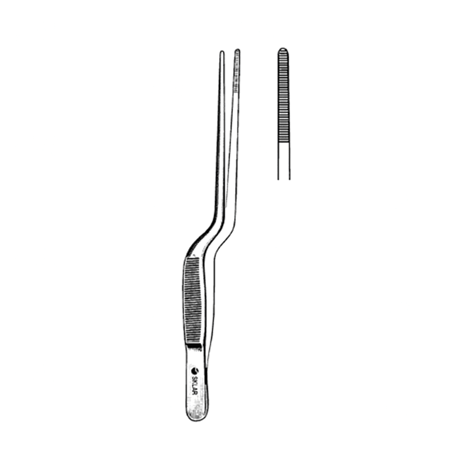 Sklar Jansen Bayonet Forceps