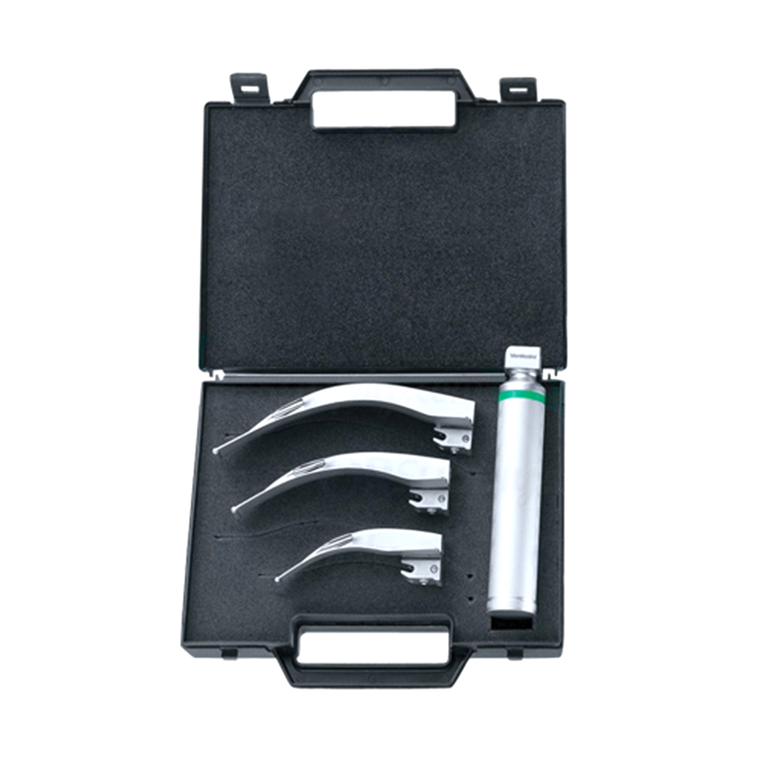 Flexicare Venticaire Fiber Optic Macintosh English Profile Laryngoscope Set