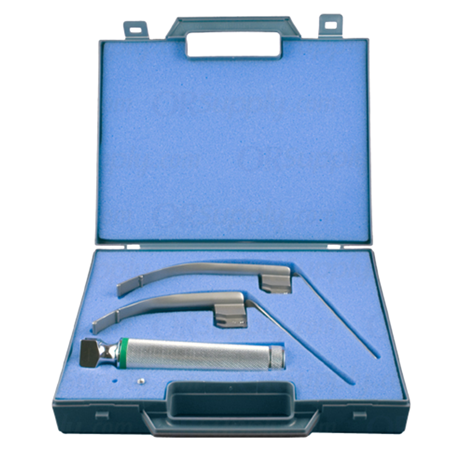 Sun-Med Sun-Flex Fiber Optic MacIntosh English Profile Laryngoscope Set