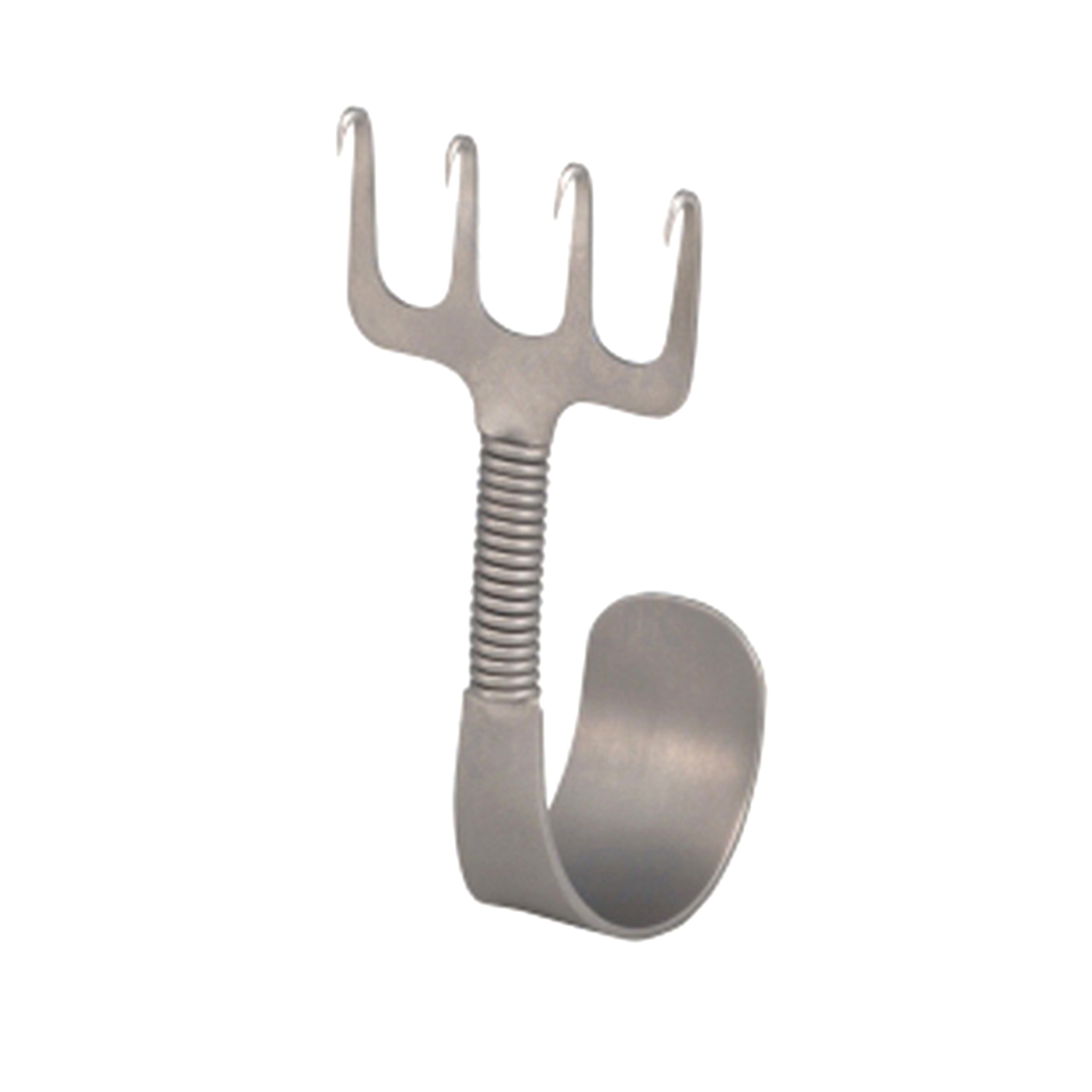 Marina Medical Gorney Rake Retractor - Spring Neck, 4 Sharp Prongs, 1.5in Wide: 7.5cm/3in