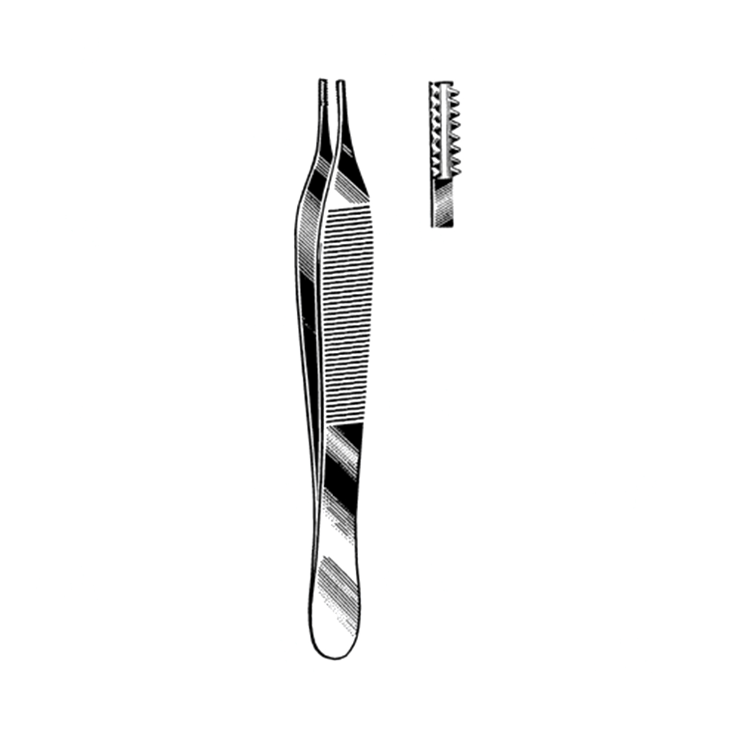 Sklar Surgi-OR Adson Brown Tissue Forceps (Pack of 2)