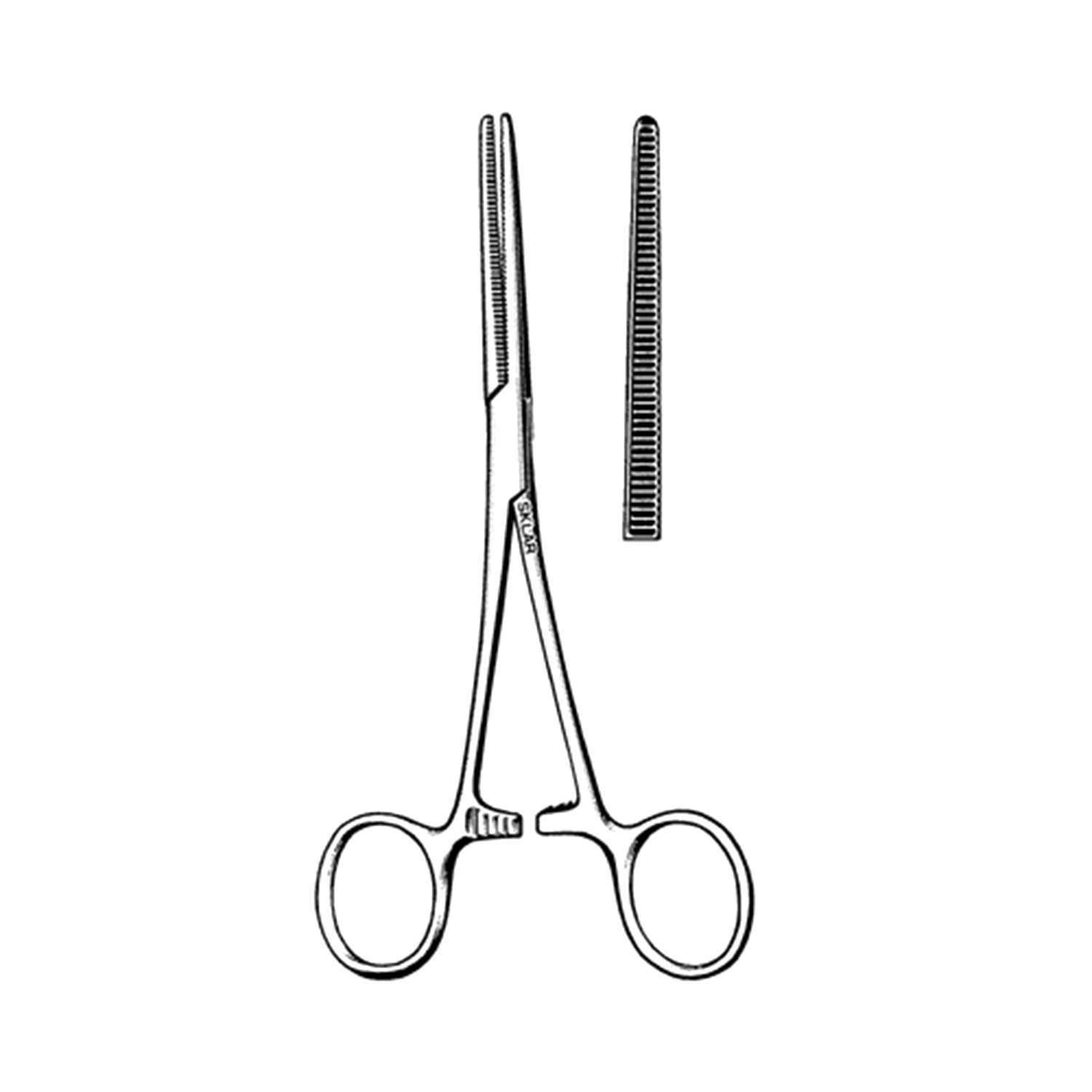 Sklarlite Extra Delicate Rochester-Pean Forceps