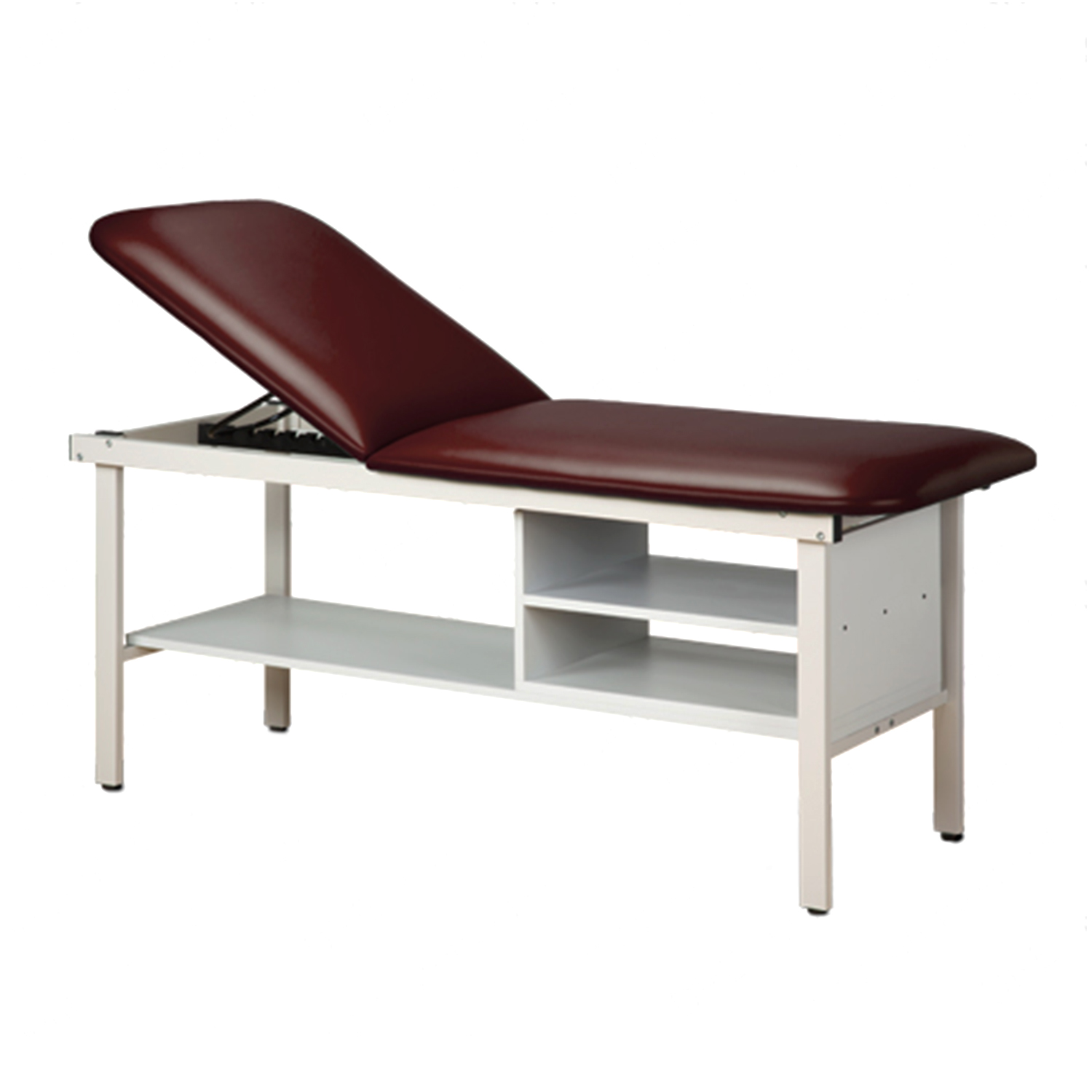 Clinton ETA Alpha Series Treatment Table with Shelving - 3030