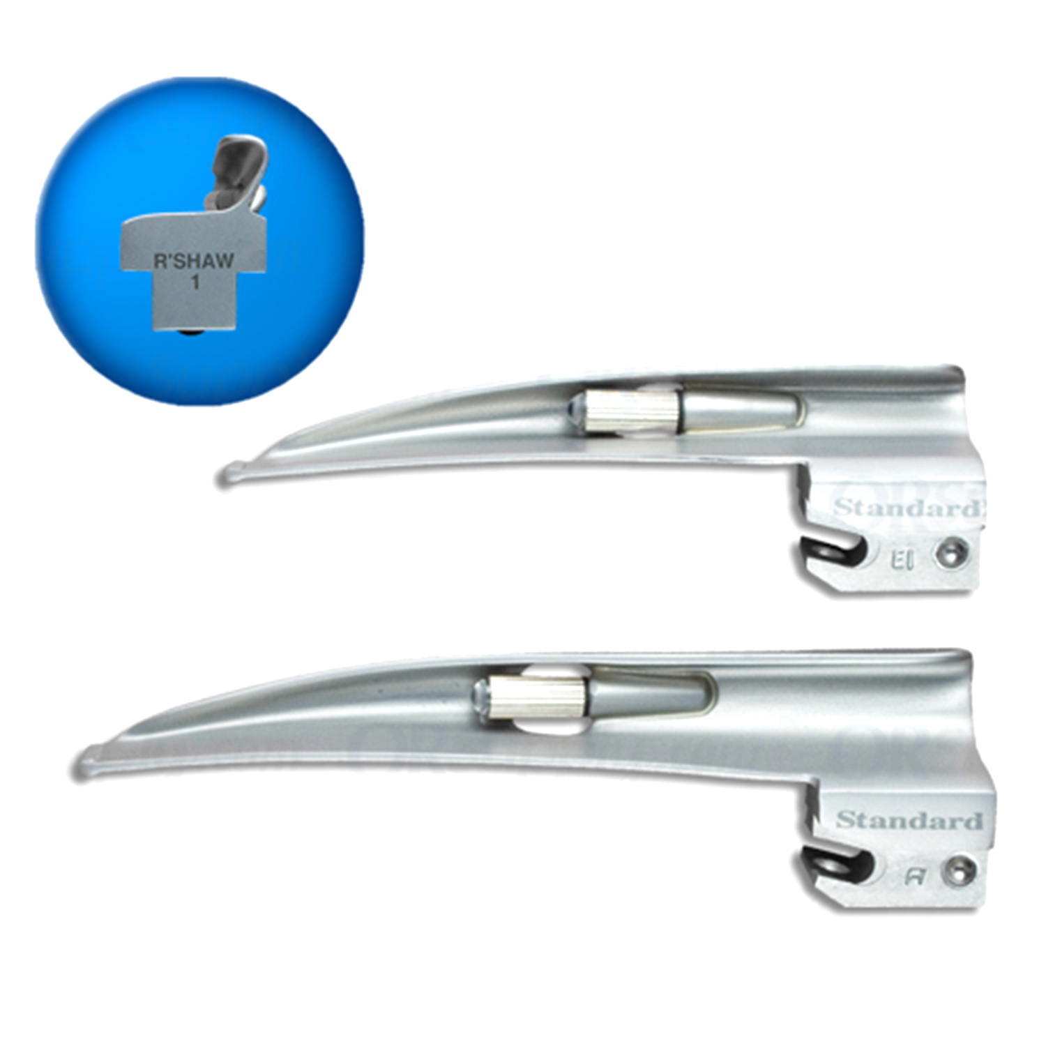 Sun-Med Conventional Robertshaw English Profile Laryngoscope Blades