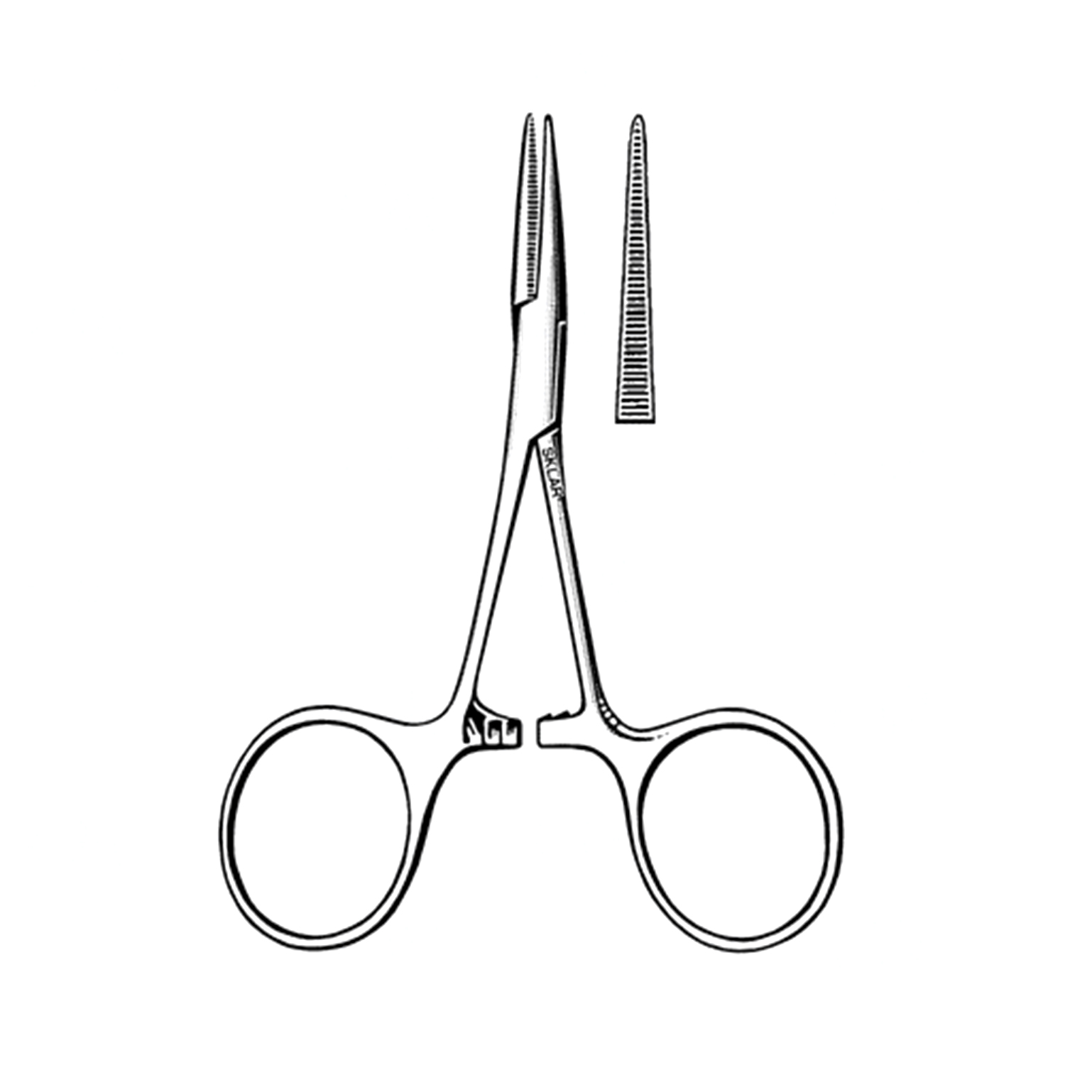 Sklar Hartmann Mosquito Forceps