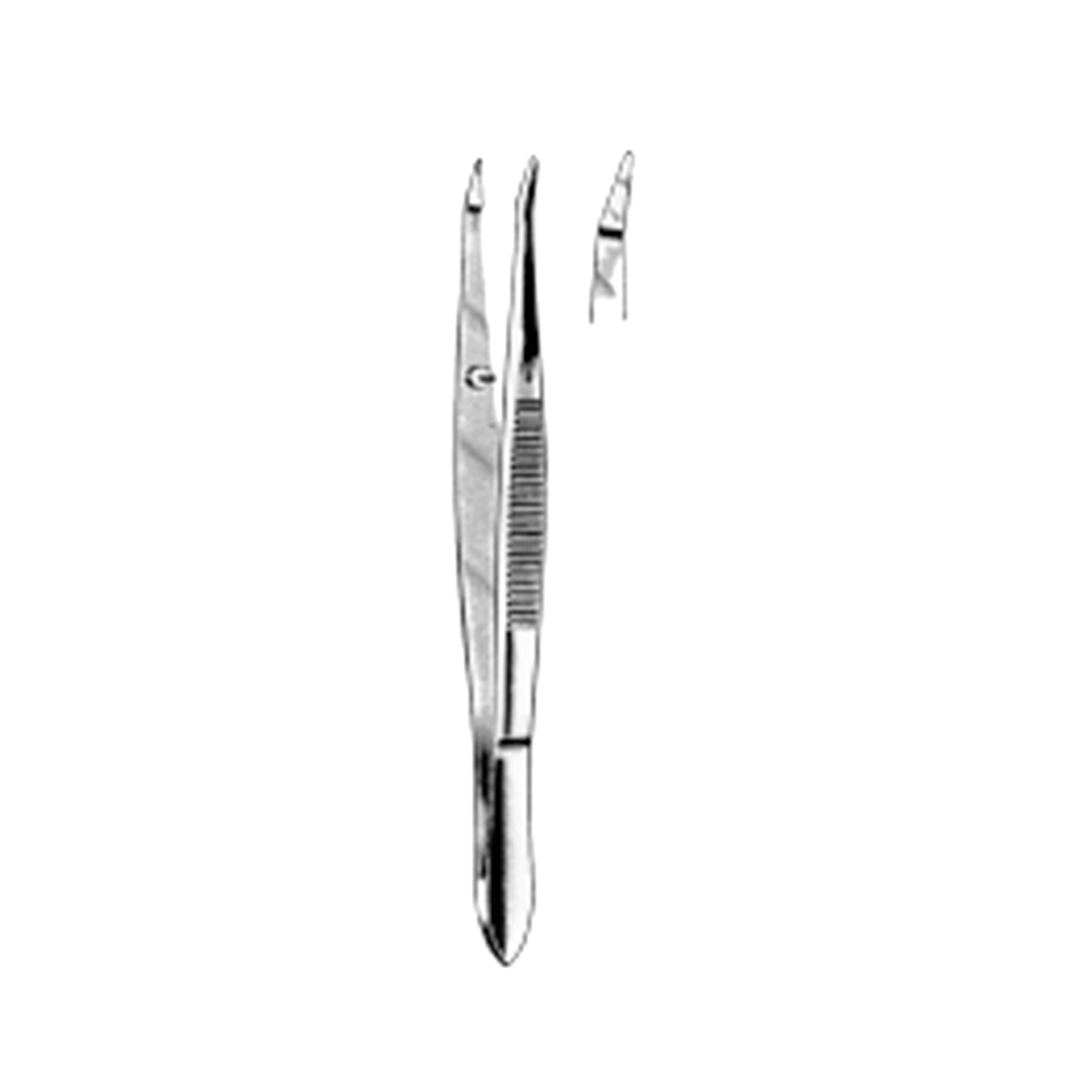 Marina Medical Barraquer (Kurth) Forcep, w/ Tying Platform: 10cm/4in