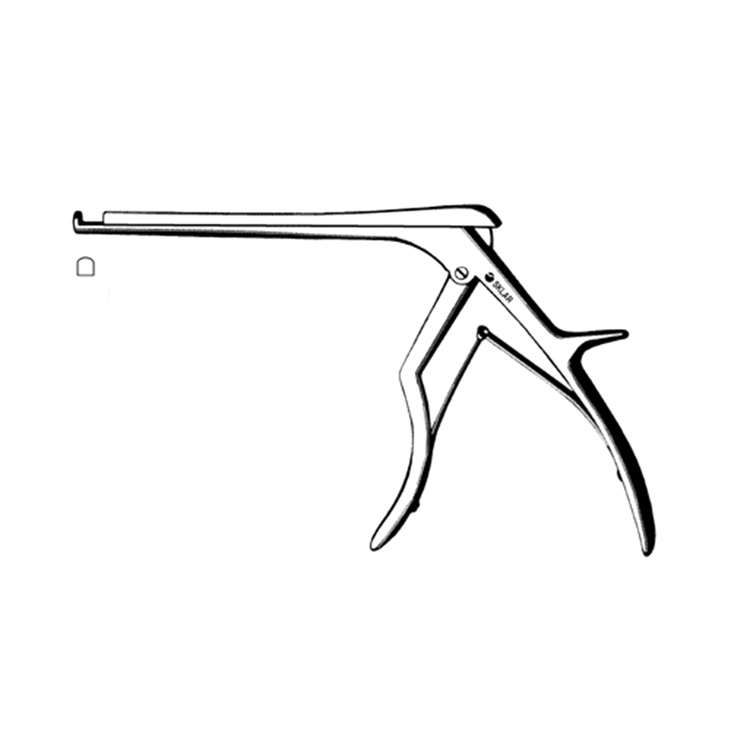 Sklar Schlesinger Cervical Laminectomy Rongeur