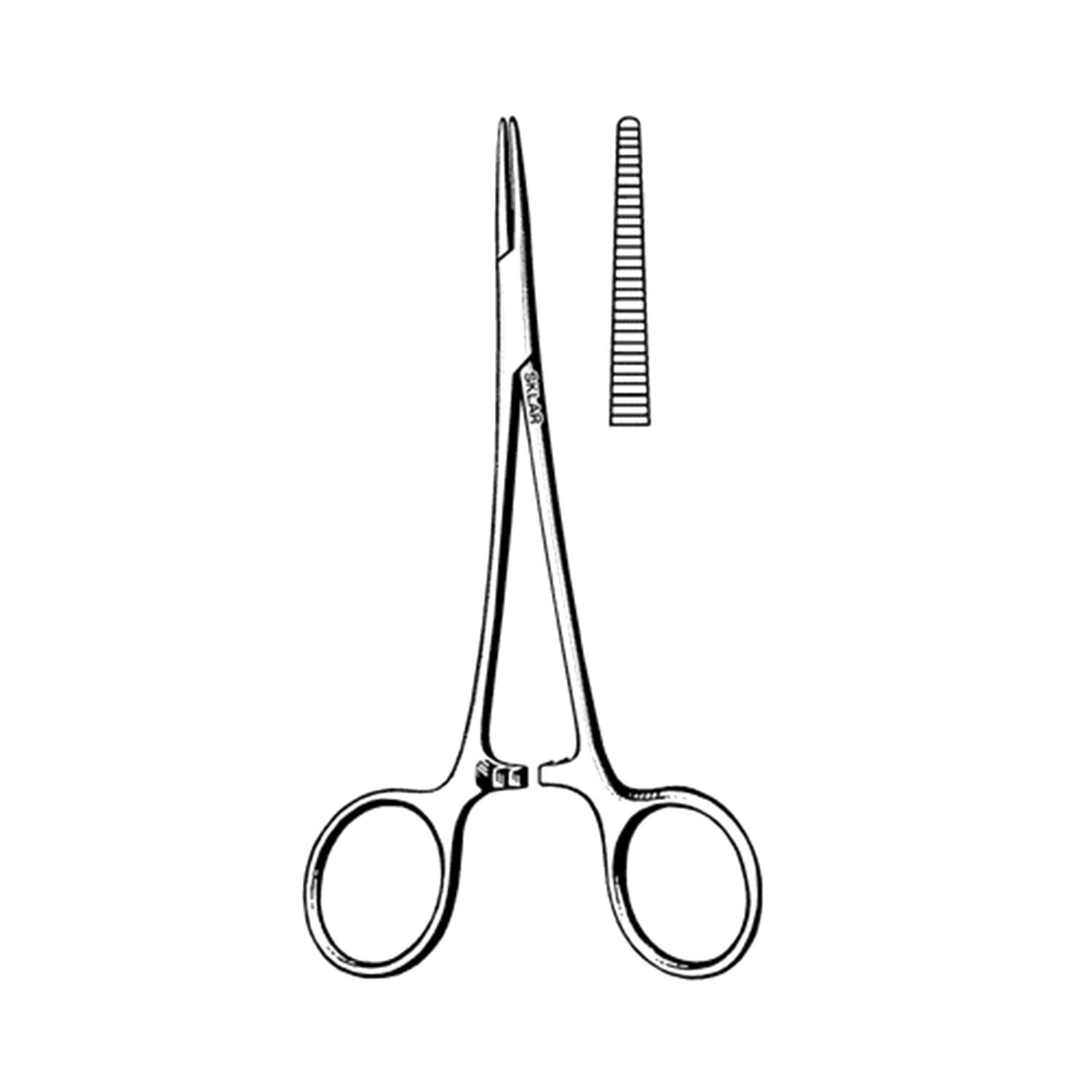 Sklarlite Halsted Mosquito Forceps