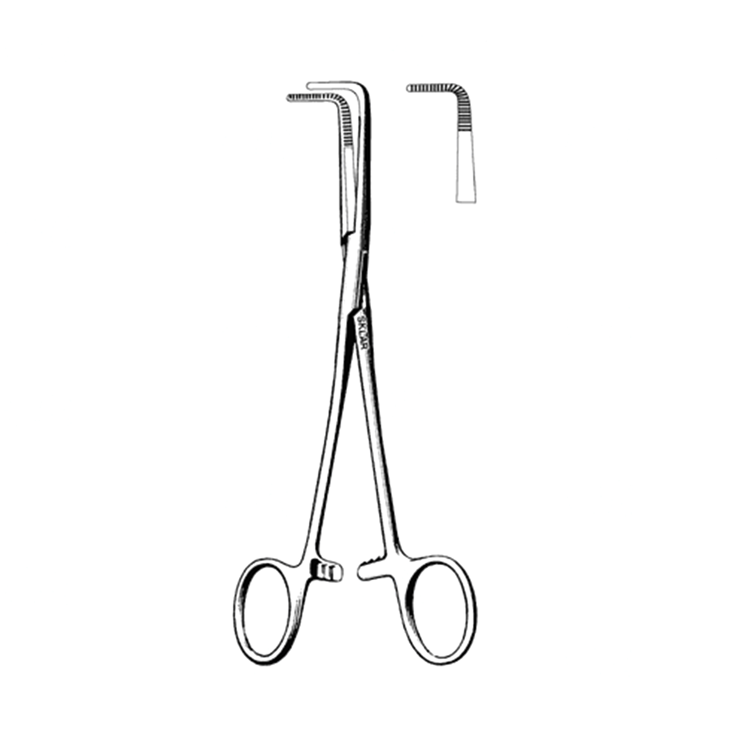 Sklar Mixter Right Angle Forceps