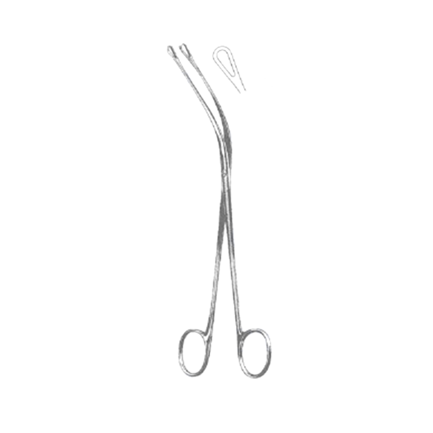 Marina Medical Mixter Gall Duct Clamp : 24cm/9.5in