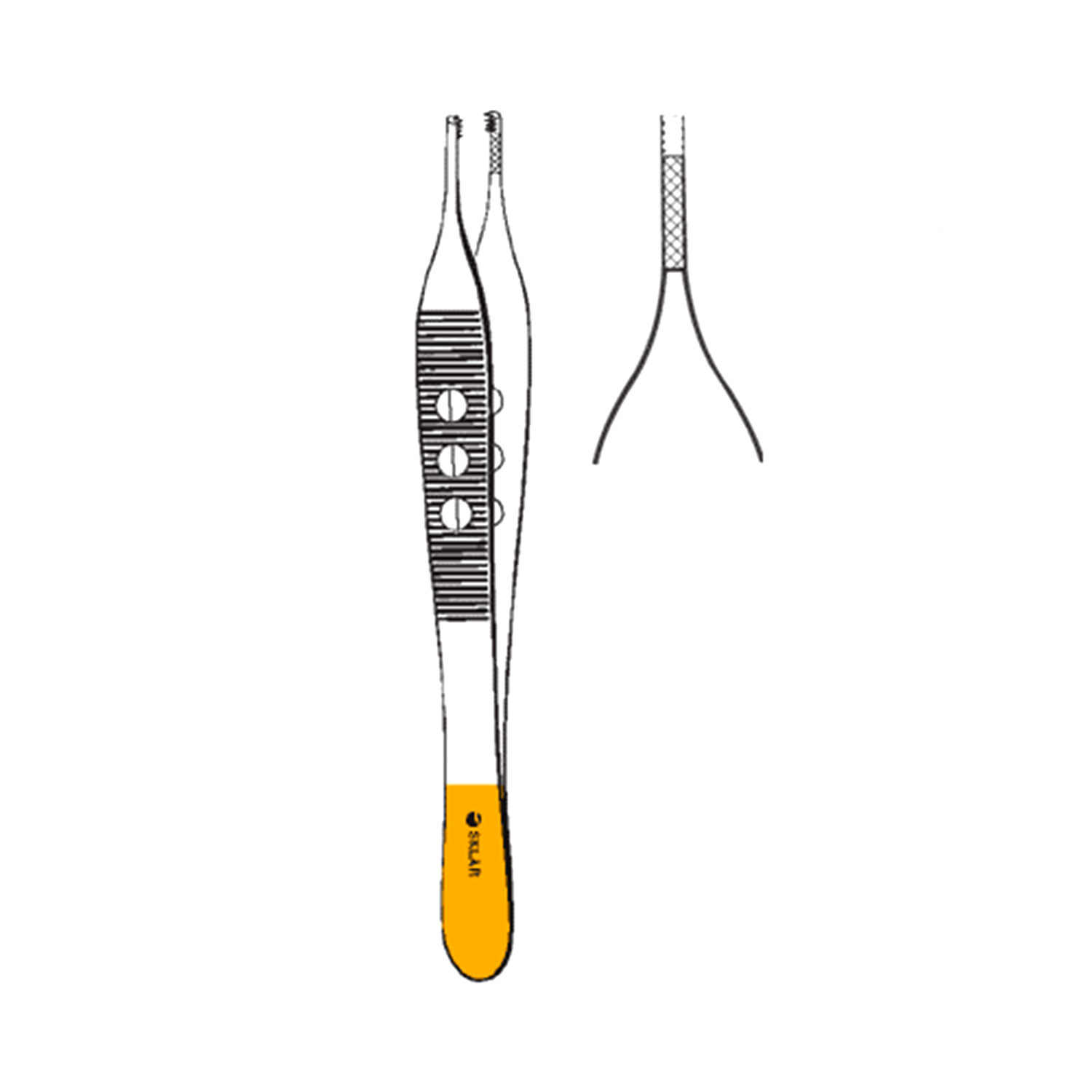 Sklar Adson-Brown Tissue Forceps