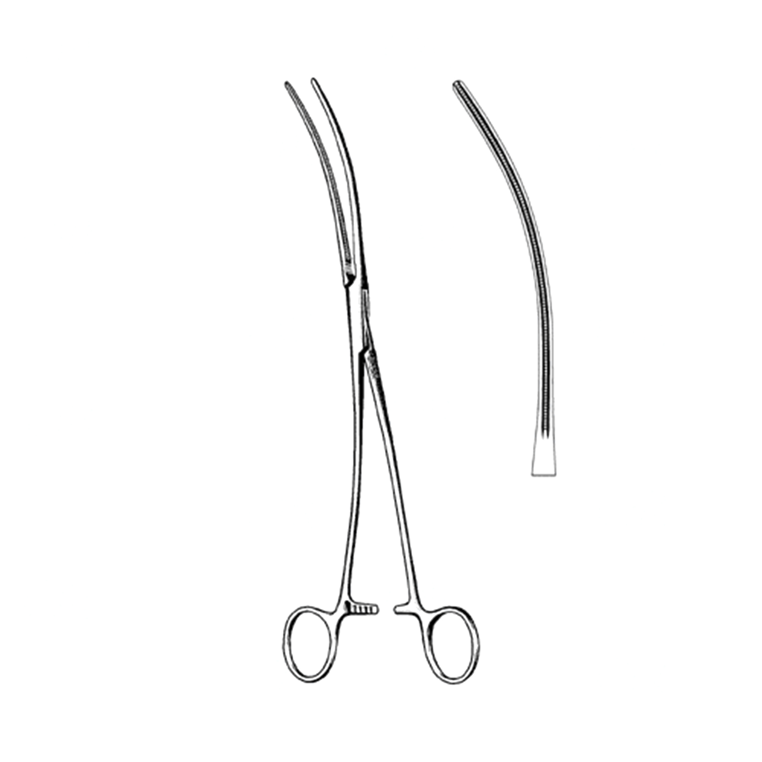 Sklar DeBakey Aortic Aneurysm Clamp