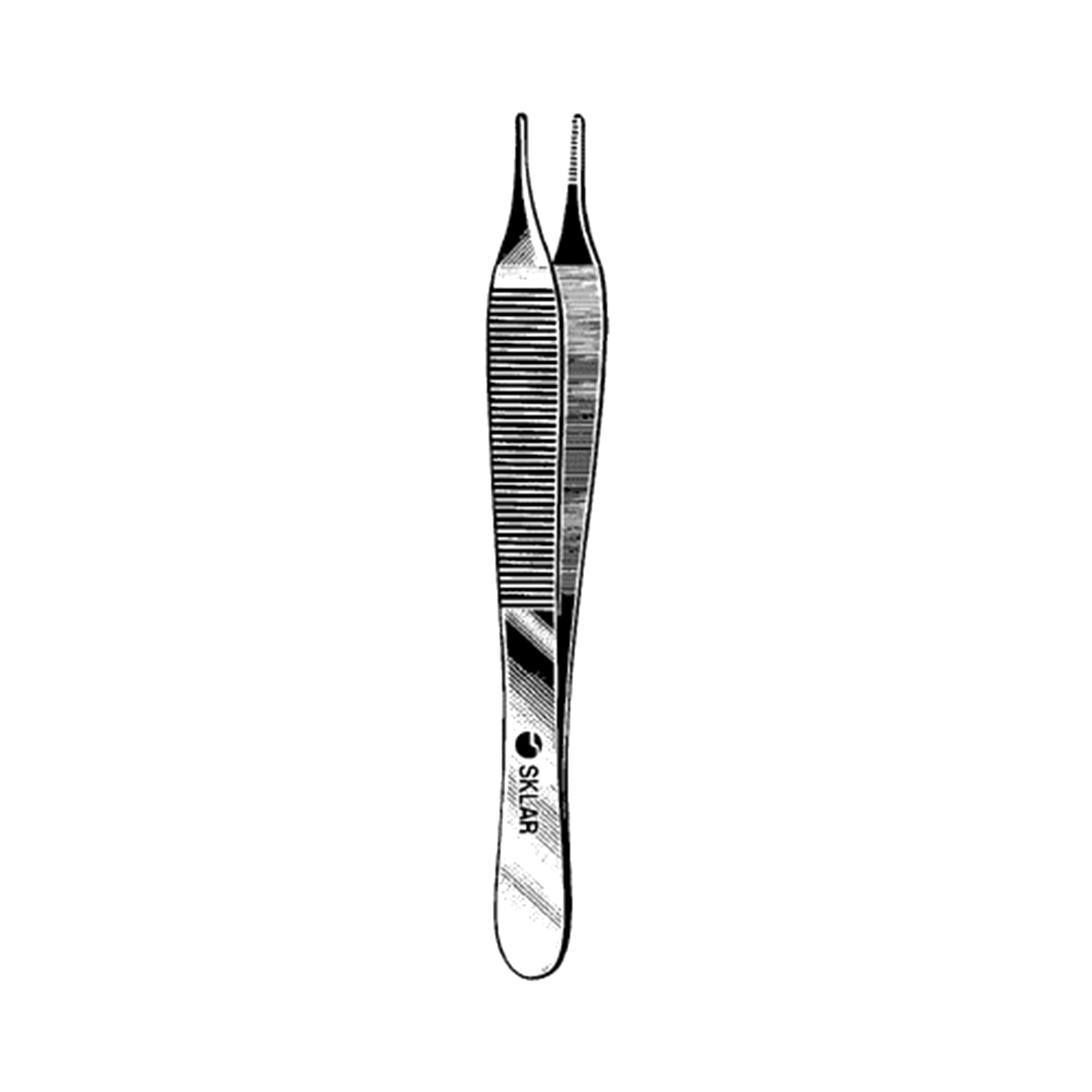 Sklarlite Extra Delicate Adson Dressing Forceps