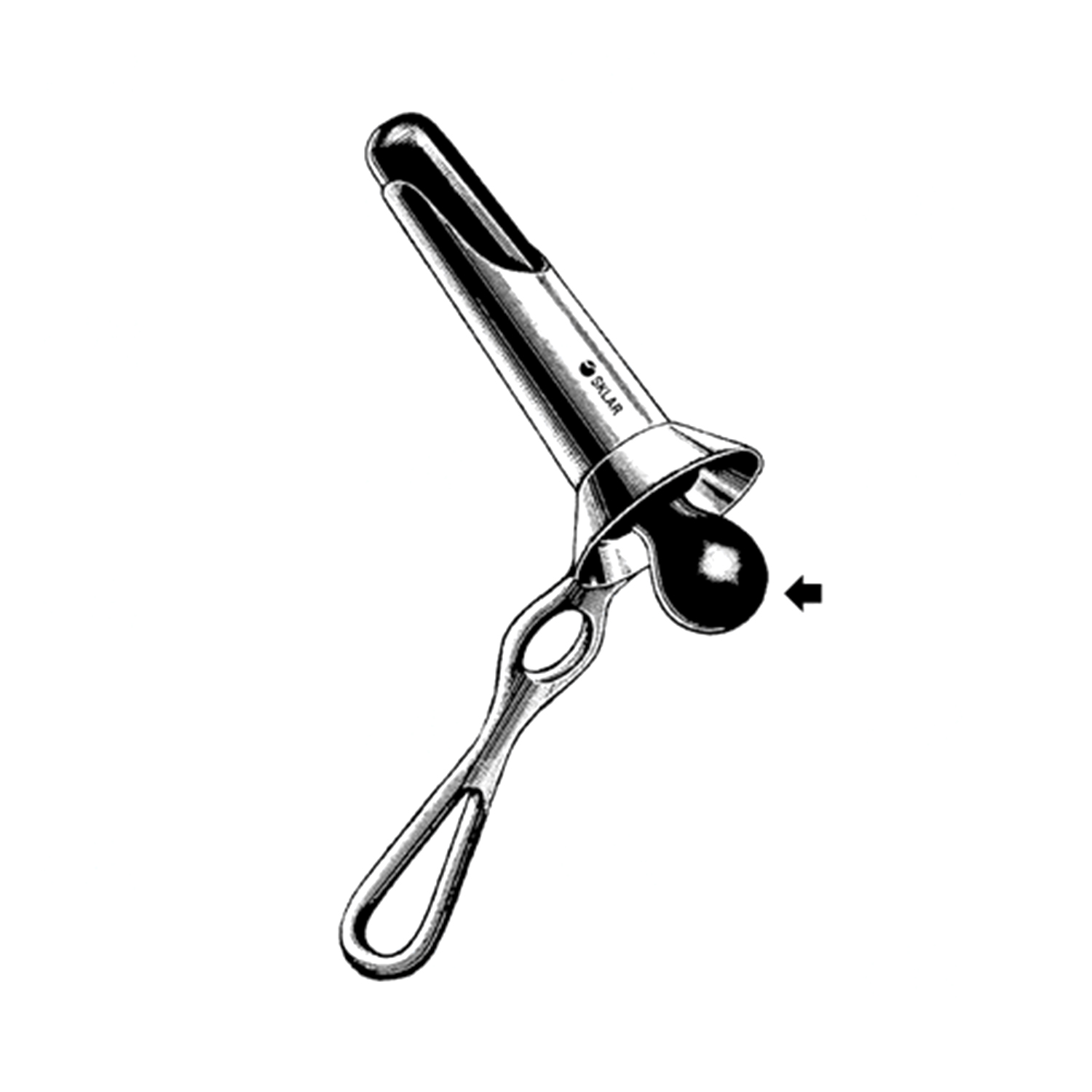 Sklar Obturator Only For Ives Rectal Speculum