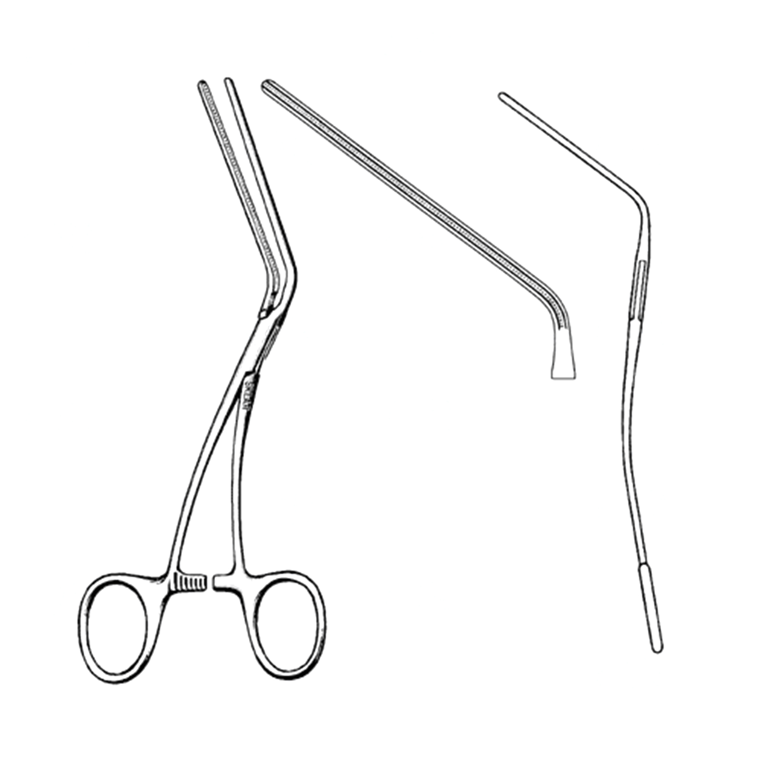 Sklar DeBakey Atraumatic Peripheral Vessel Clamp