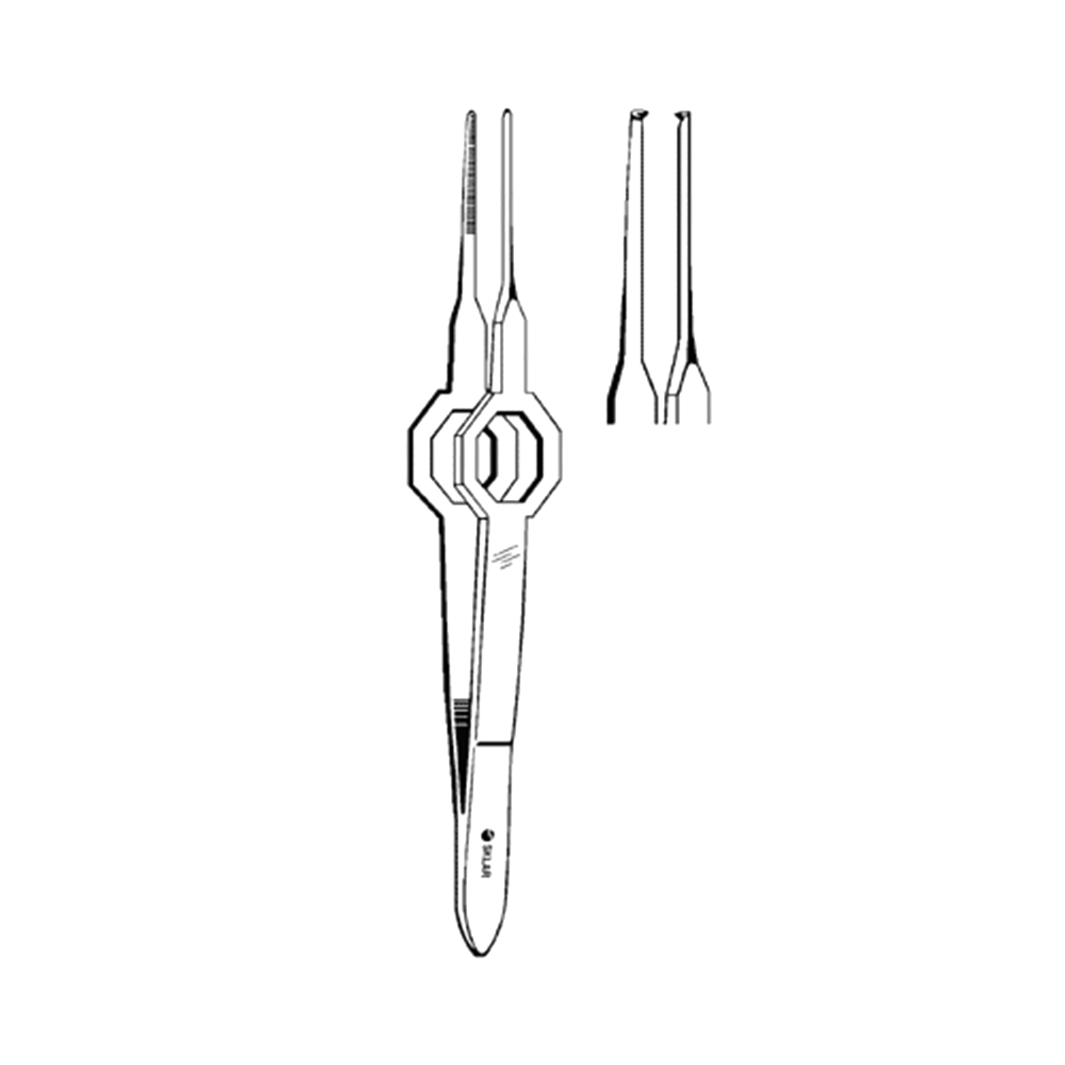 Sklar Foerster Tissue Forceps