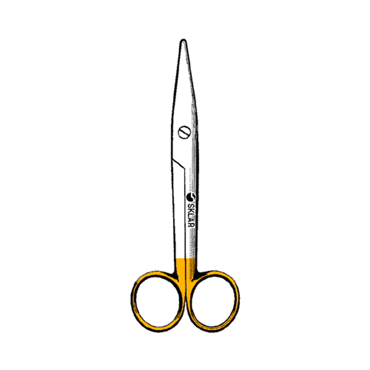 Sklar Edge Tungsten Carbide Mayo-Stille Dissecting Scissors