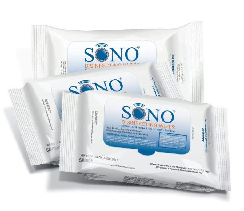 SonoWipes Ultrasound Wipes