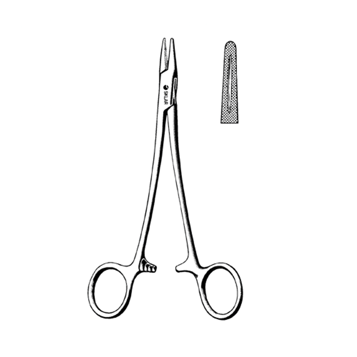 Sklarlite Mayo-Hegar Needle Holder